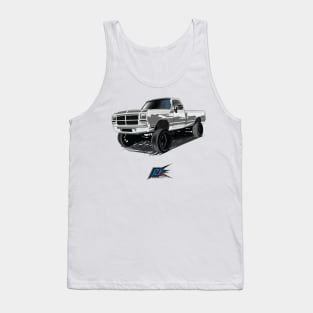 dodge first gen truck white Tank Top